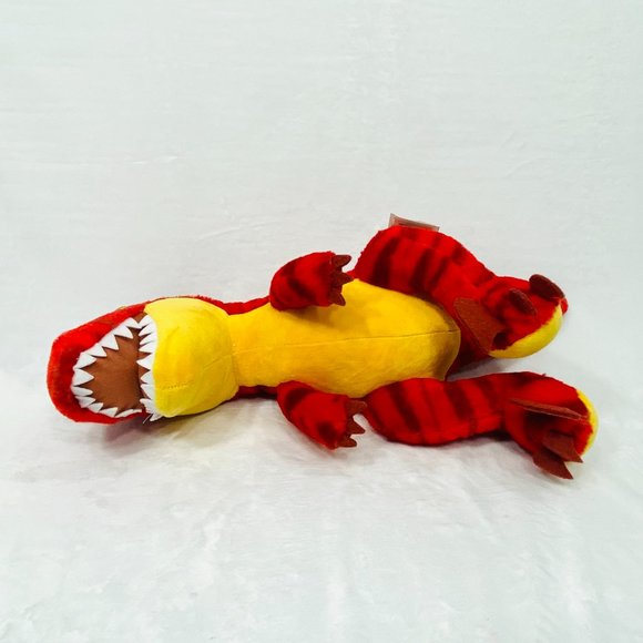 Build-A-Bear Red Raptor Dinosaur Stuffed Toy - Picture 9 of 10